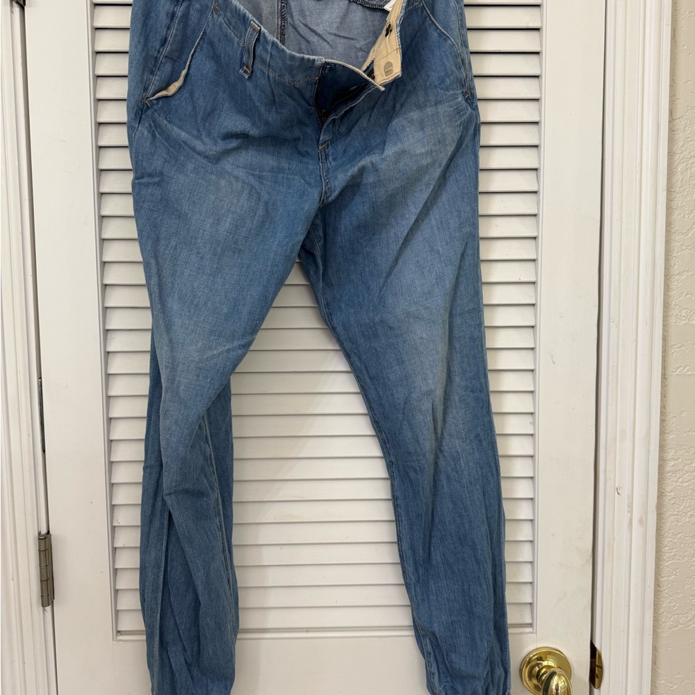 rag & bone Sky Blue Relaxed Jeans